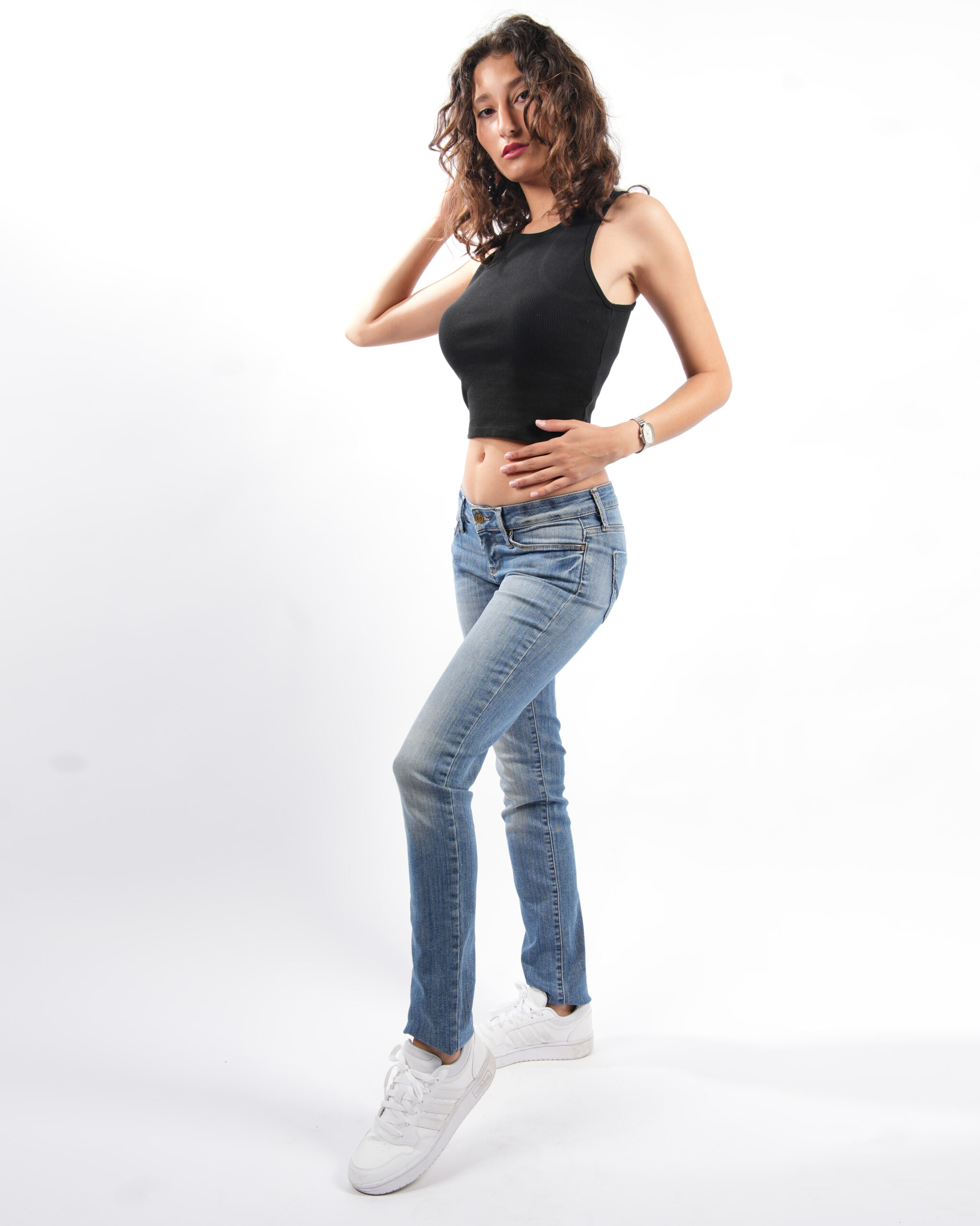 LOFT MAVİ TAŞLANMIŞ KOT (36) - Görsel 2