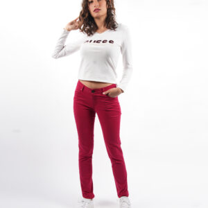 BATİK KIRMIZI PANTOLON (36)